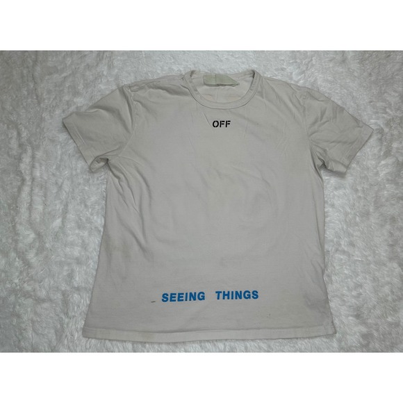 Off-White Virgil Abloh Marilyn Monroe White T-Shirt Mens Size S - Picture 1 of 7